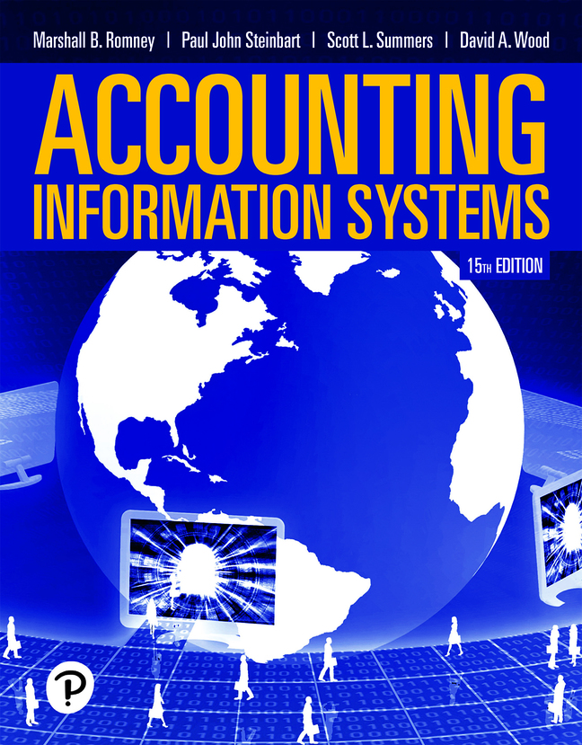 Accounting Information Systems 15th Edition Marshall Romney Test bank
