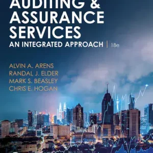 Auditing and Assurance Services 18th edition Alvin A. Arens Test bank