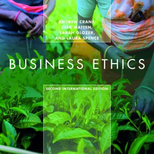 Business Ethics 2nd Edition Crane Test bank
