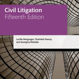 Civil Litigation 15th Edition Macgregor Test bank