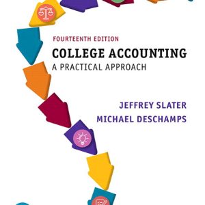College Accounting A Practical Approach 14th Edition Jeffrey Slater Solution manual