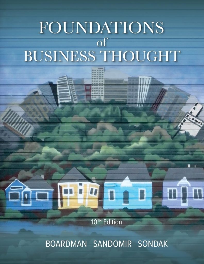 Foundations of Business Thought 10th edition Calvin Boardman Test bank.doc