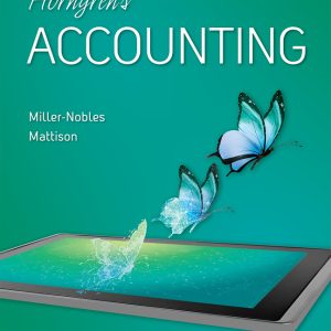 Horngren's Accounting 13th Edition Tracie Miller-Nobles Solution manual