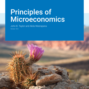 Principles of Microeconomics Version 10.0 By John B. Taylor Instructor Manual