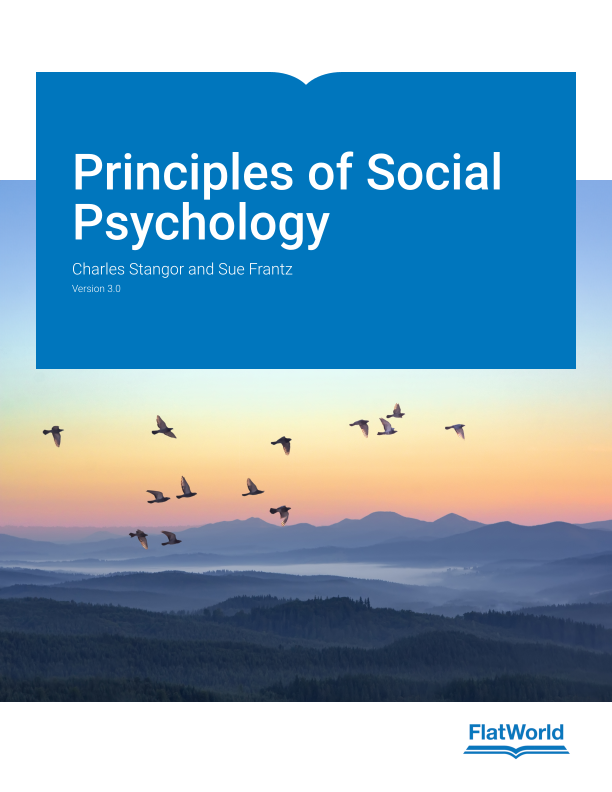 Principles of Social Psychology Version 3.0 By Charles Stangor Instructor Manual