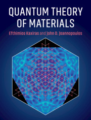 Quantum Theory of Materials Efthimios Kaxiras Solution manual
