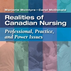 Realities of Canadian Nursing 3rd Edition Marjorie McIntyre Test bank