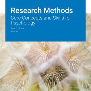 Research Methods Core Concepts and Skills for Psychology Version 3.0 By Paul C. Price Instructor Manual