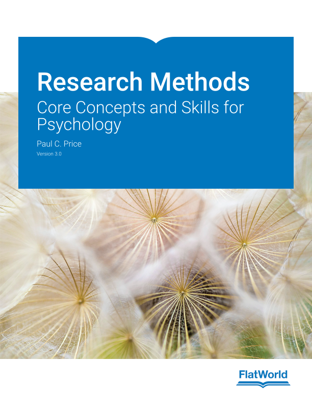 Research Methods Core Concepts and Skills for Psychology Version 3.0 By Paul C. Price Test bank