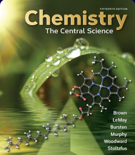 Chemistry The Central Science 15th Edition Solution manual