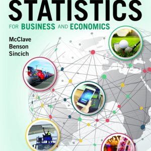 Statistics for Business and Economics 14th Edition James T. McClave Solution manual