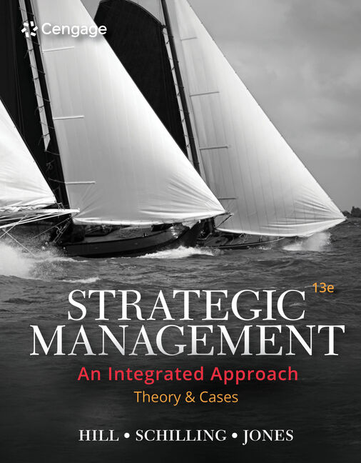 Strategic Management Theory & Cases An Integrated Approach 13th Edition by Charles W. L. Hill Test bank