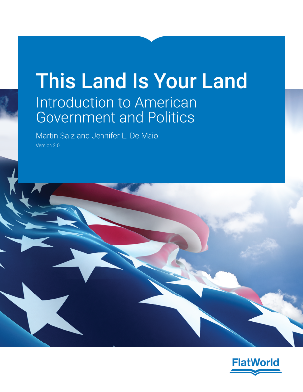 This Land Is Your Land Introduction to American Government and Politics Version 2.0 By Martin Saiz Instructor Manual