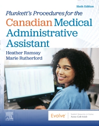 Plunkett's Procedures for the Canadian Medical Administrative Assistant 6th Edition Test Bank cover by Heather D. Ramsay